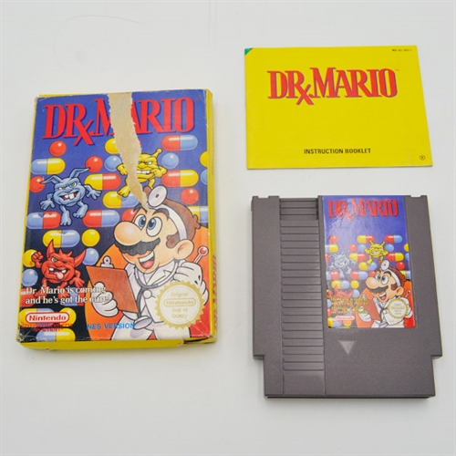 Dr Mario - NES-UKV - Complete in Box (C Grade) (Genbrug)
